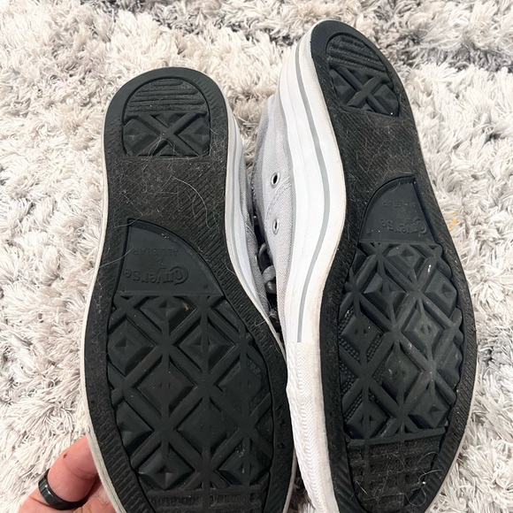 Gray Canvas Sneakers - Picture 2 of 3